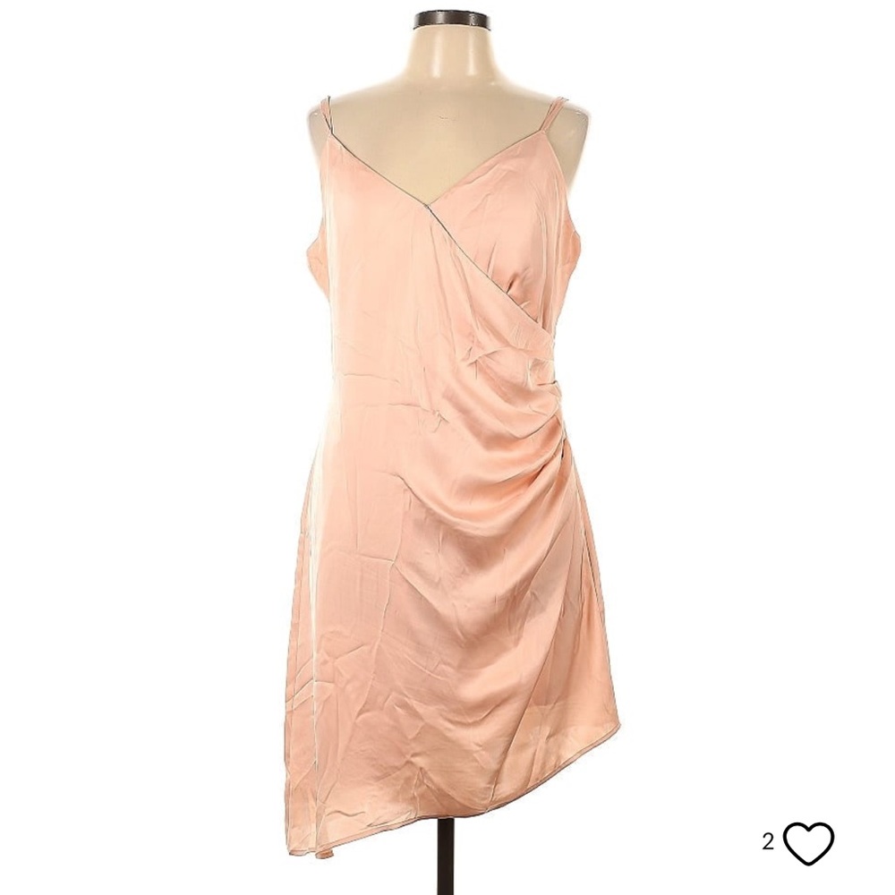 Express | soft pink cocktail dress